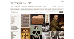Desktop Screenshot of collections.troutgallery.org
